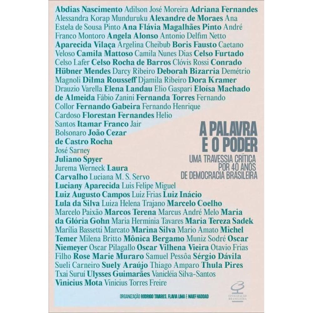 A Palavra E O Poder - Uma Travessia Crítica Por 40 Anos De Democracia Brasileira