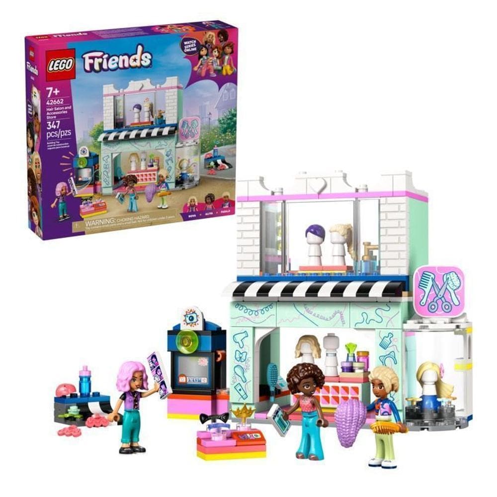 Lego Friends Salão De Cabeleireiro Loja De Acessórios 42662
