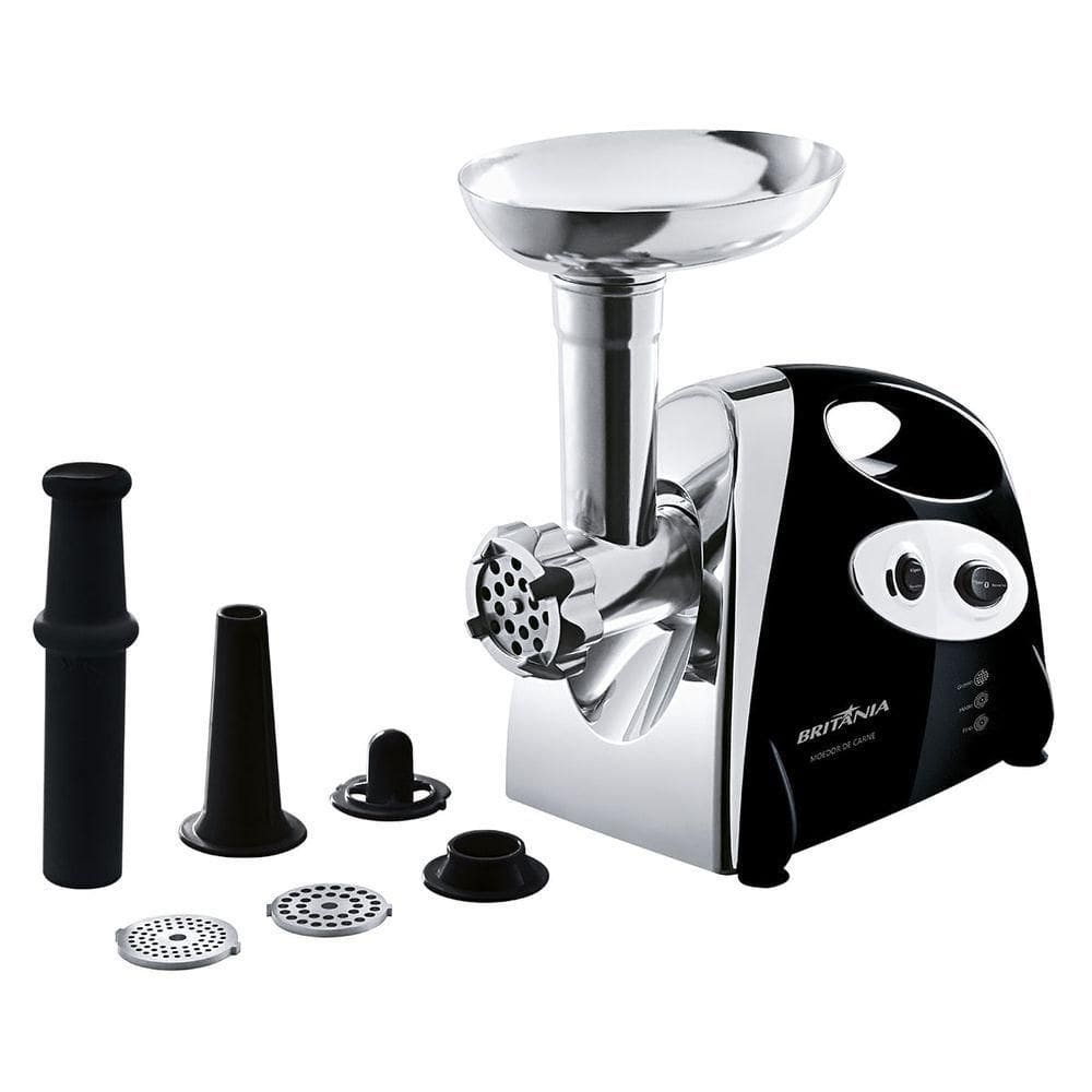 Moedor De Carne Elétrico Britânia Preto 350W 220V