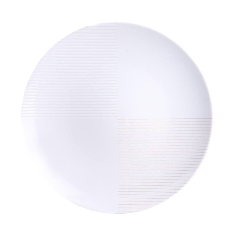 Prato Sobremesa Tramontina Grid Em Porcelana Decorada 21 Cm