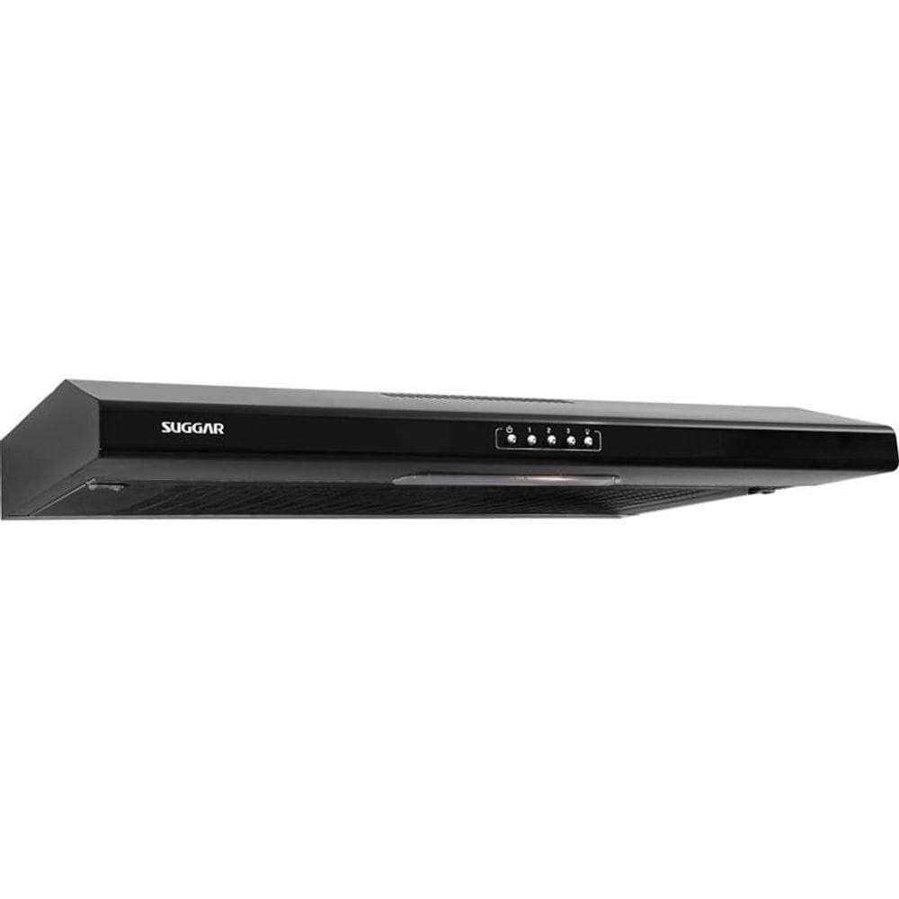 Depurador De Ar Slim 80 Cm Preto 220V