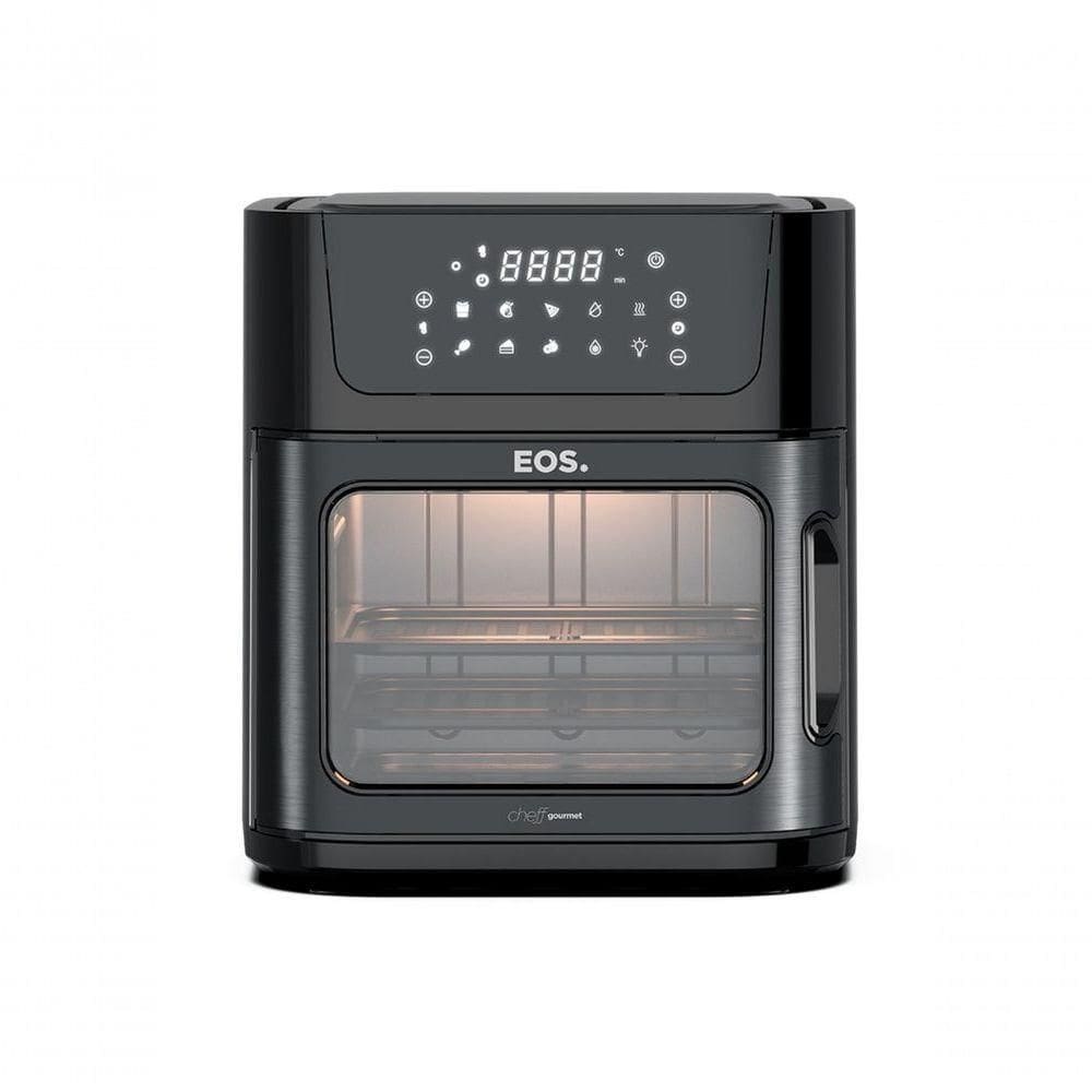 Fritadeira Air Fryer Oven Eos EAF15IP 15LDigital Cheff Gormet All Black 220V