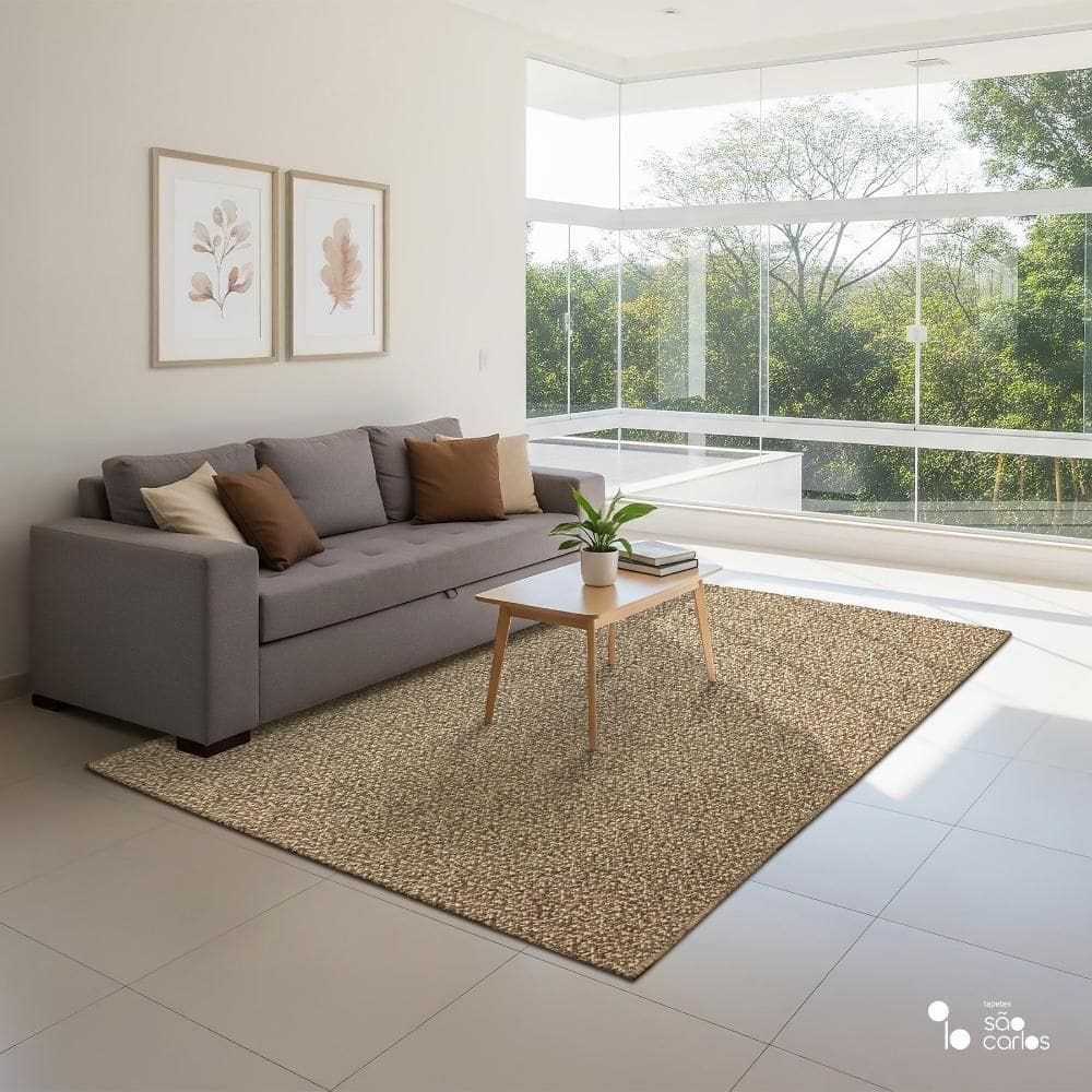 Tapete Bali Naturalli 150x200cm Tapetes São Carlos