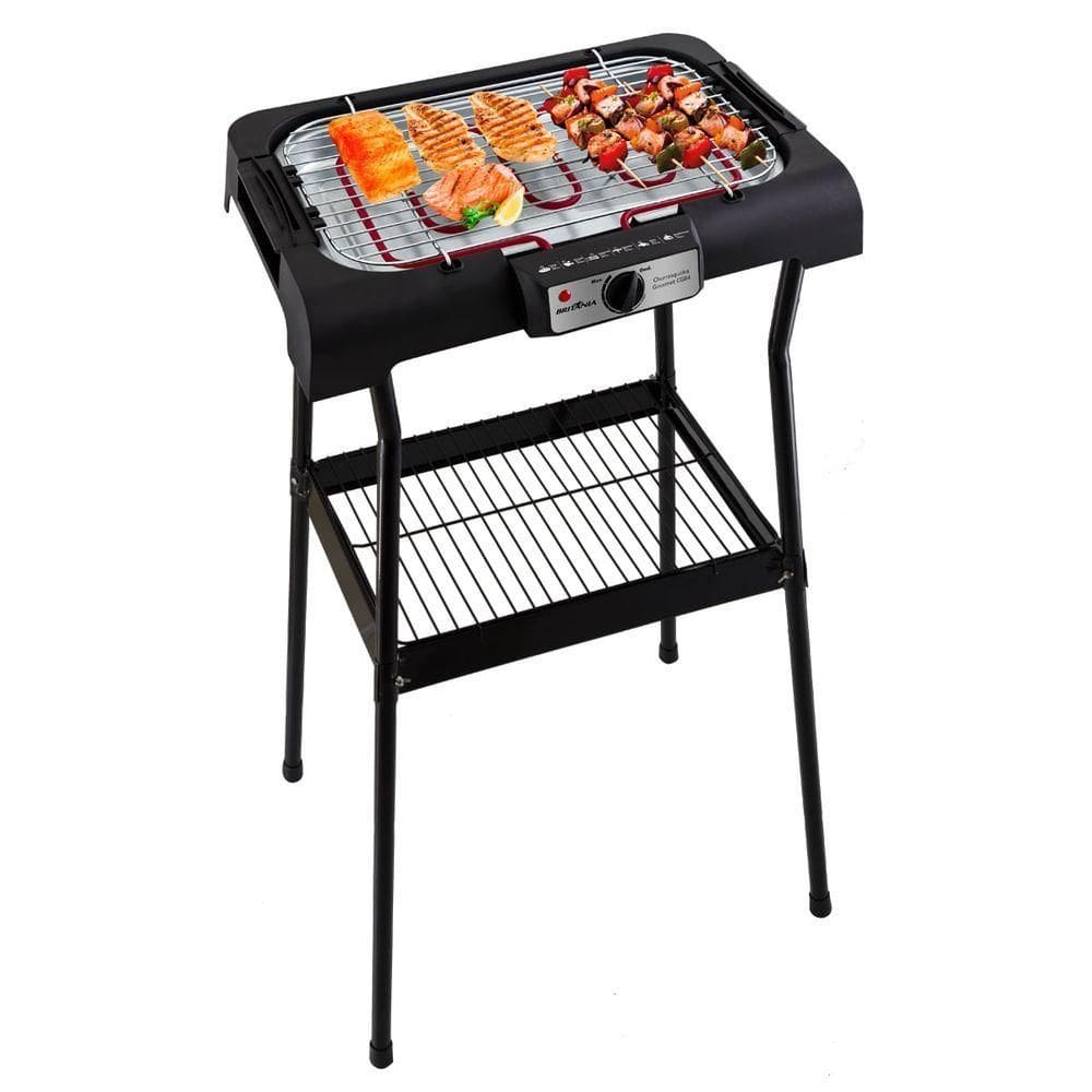 Churrasqueira Britânia Gourmet CGB4 Grelha Removível 220V