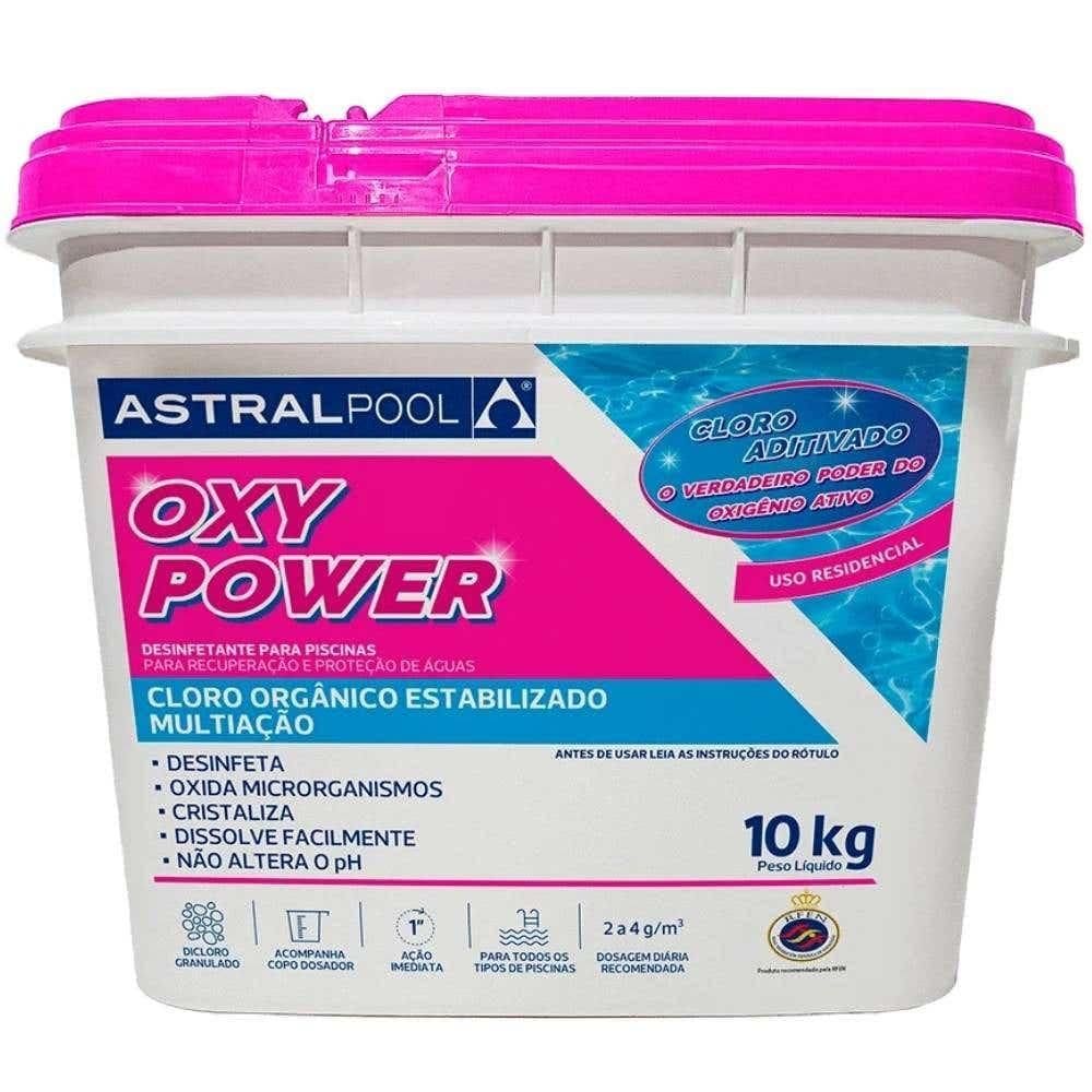 Cloro para Piscina Oxypower Astralpool Balde 10 KG FLUIDRA