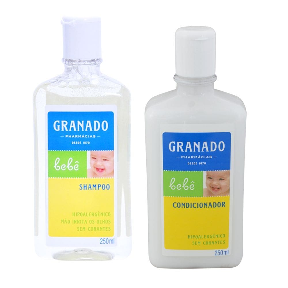 Kit 1 Condicionador Infantil Granado Bebê Tradicional 250ml