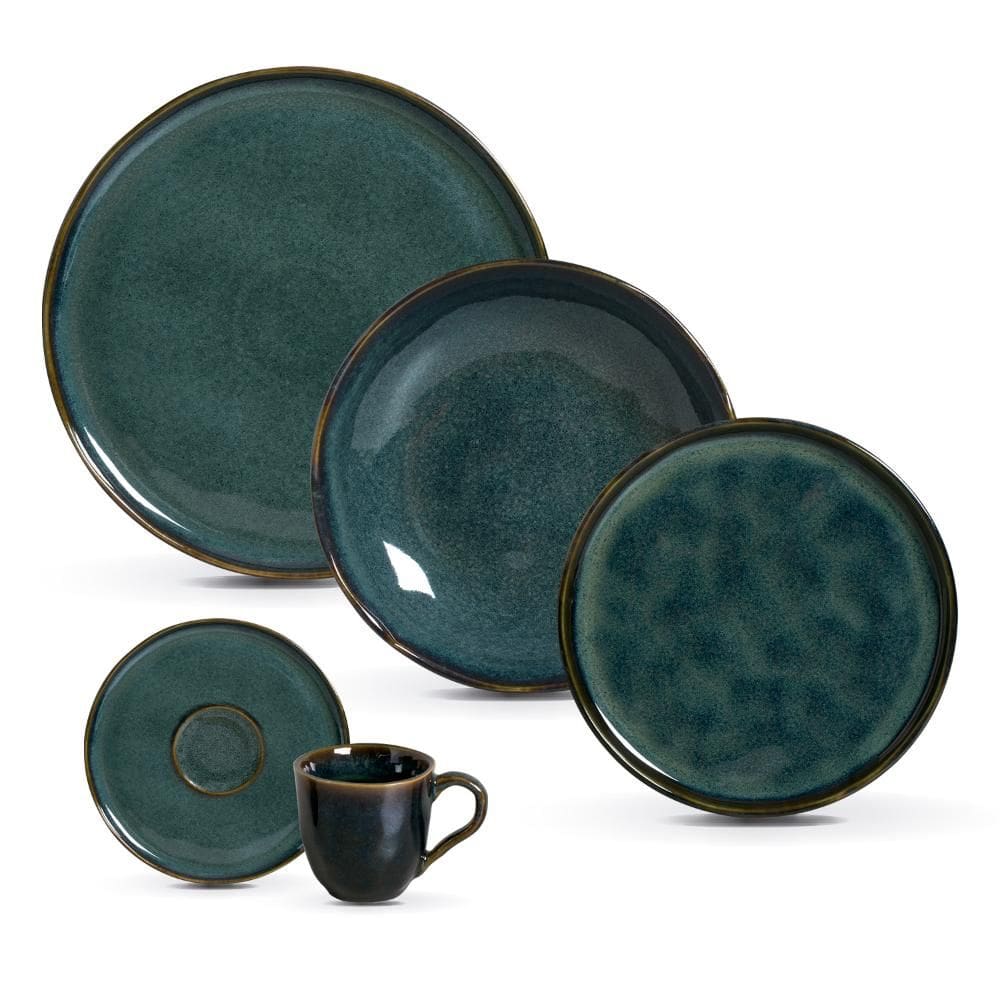 Aparelho de Jantar 20 Peças Bio Oceano