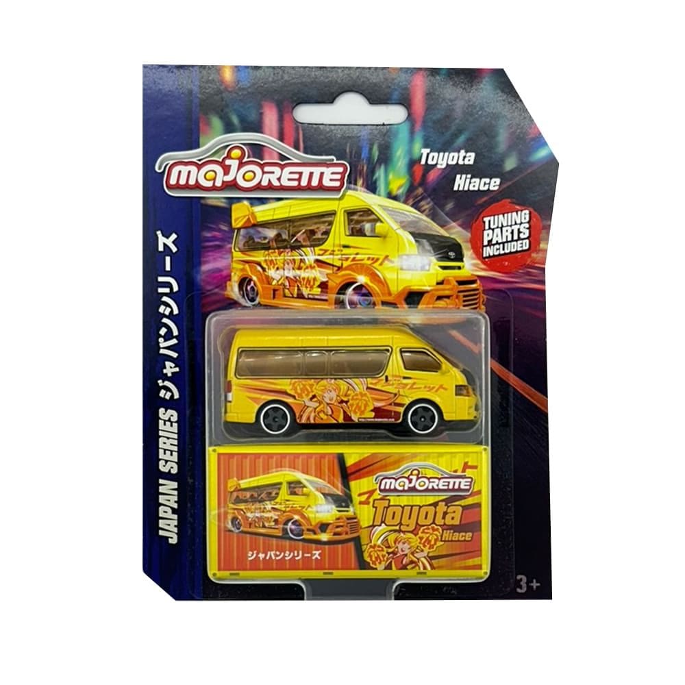 Miniatura Carro Toyota Hiace C/ Tuning Parts 1:64 Majorette