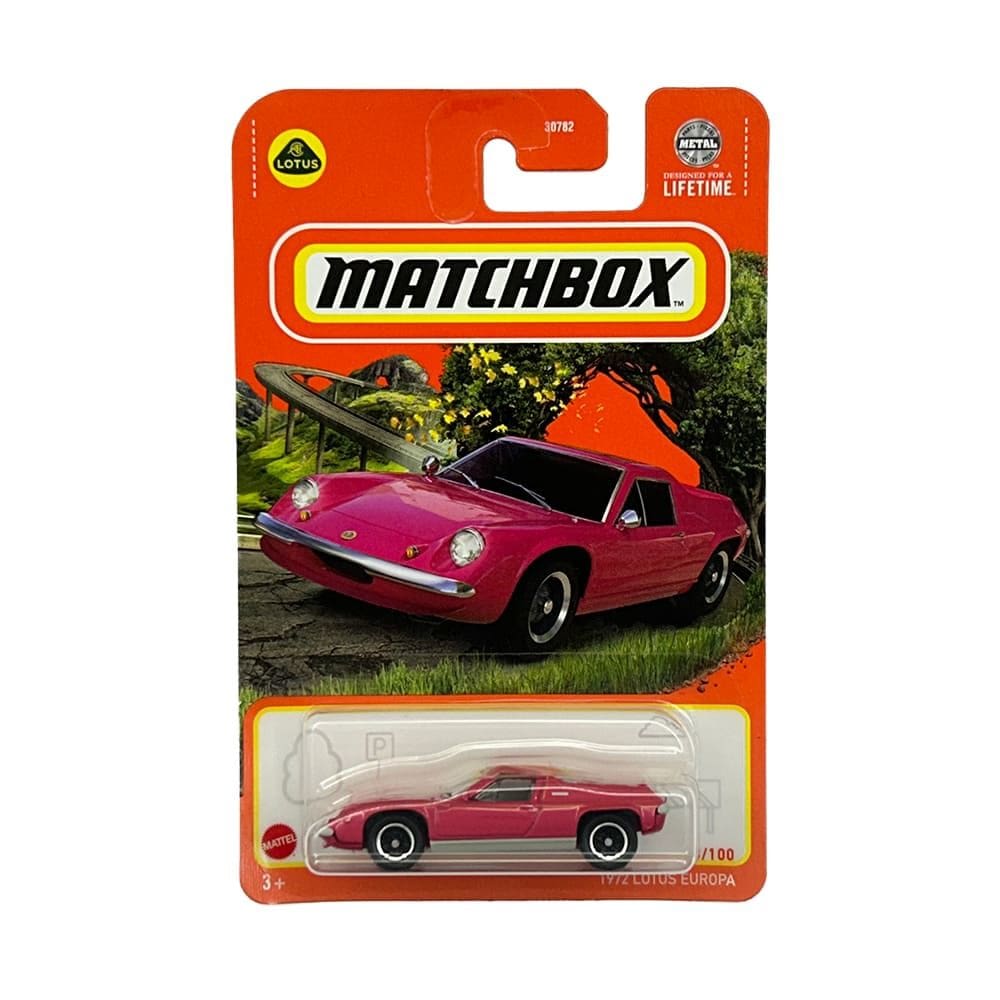 Miniatura Carro 1972 Lotus Europa 1:64 Matchbox