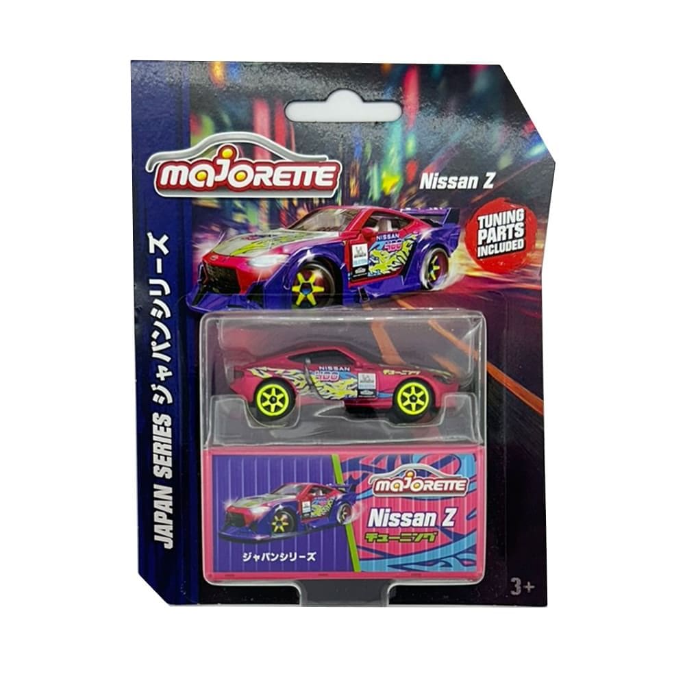 Miniatura Carro Nissan Z  C/ Tuning Parts 1:64 Majorette
