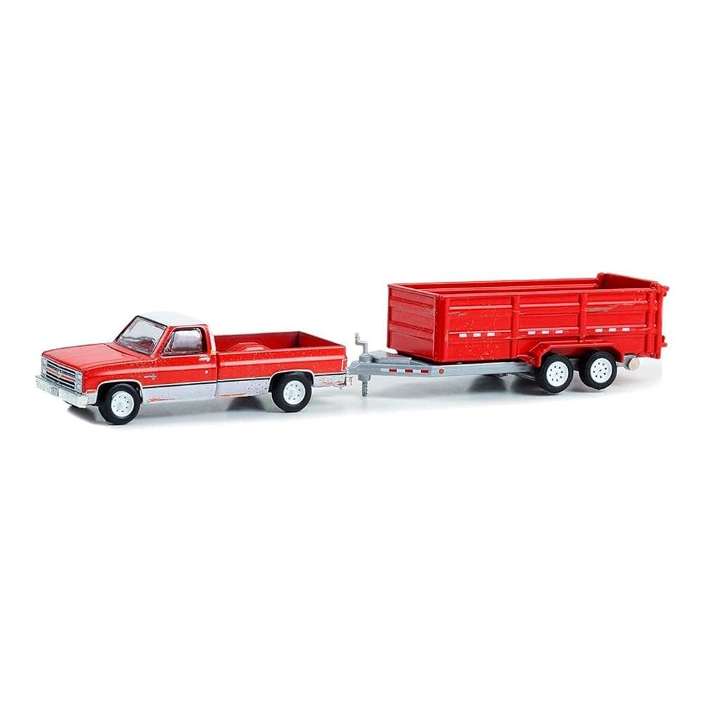Miniatura 1983 Chevrolet K20 + Reboque 1:64 Greenlight