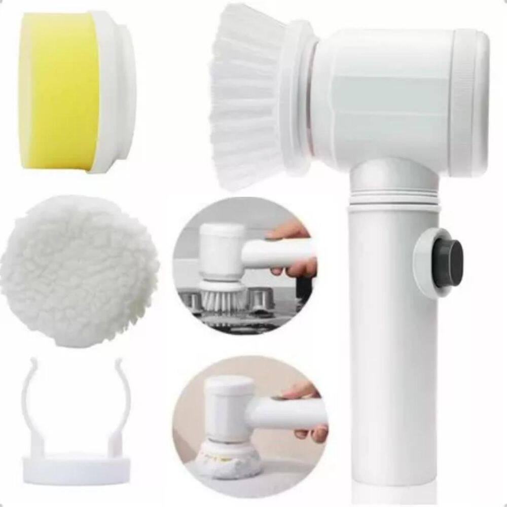 Escova Elétrica Remove Manchas Do Vaso Sanitário