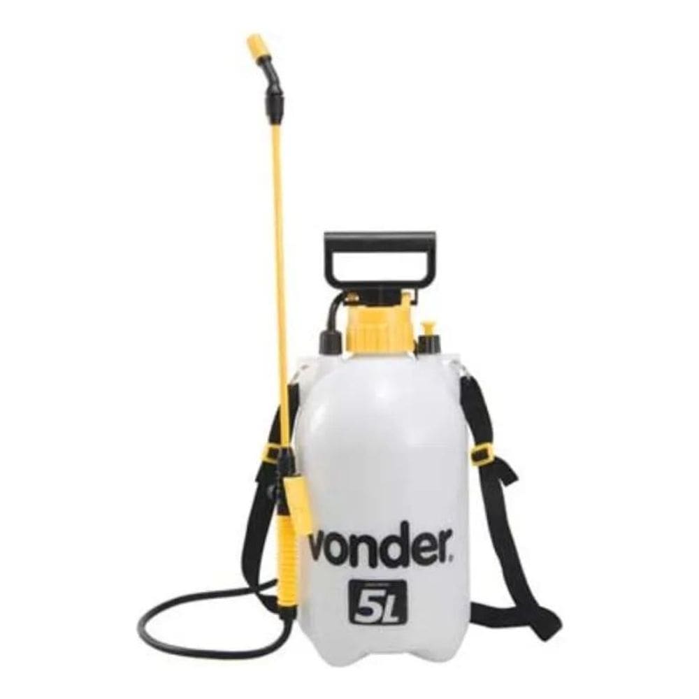 2X Pulverizador Agricola Lateral Manual 5 Litros Vonder Cor