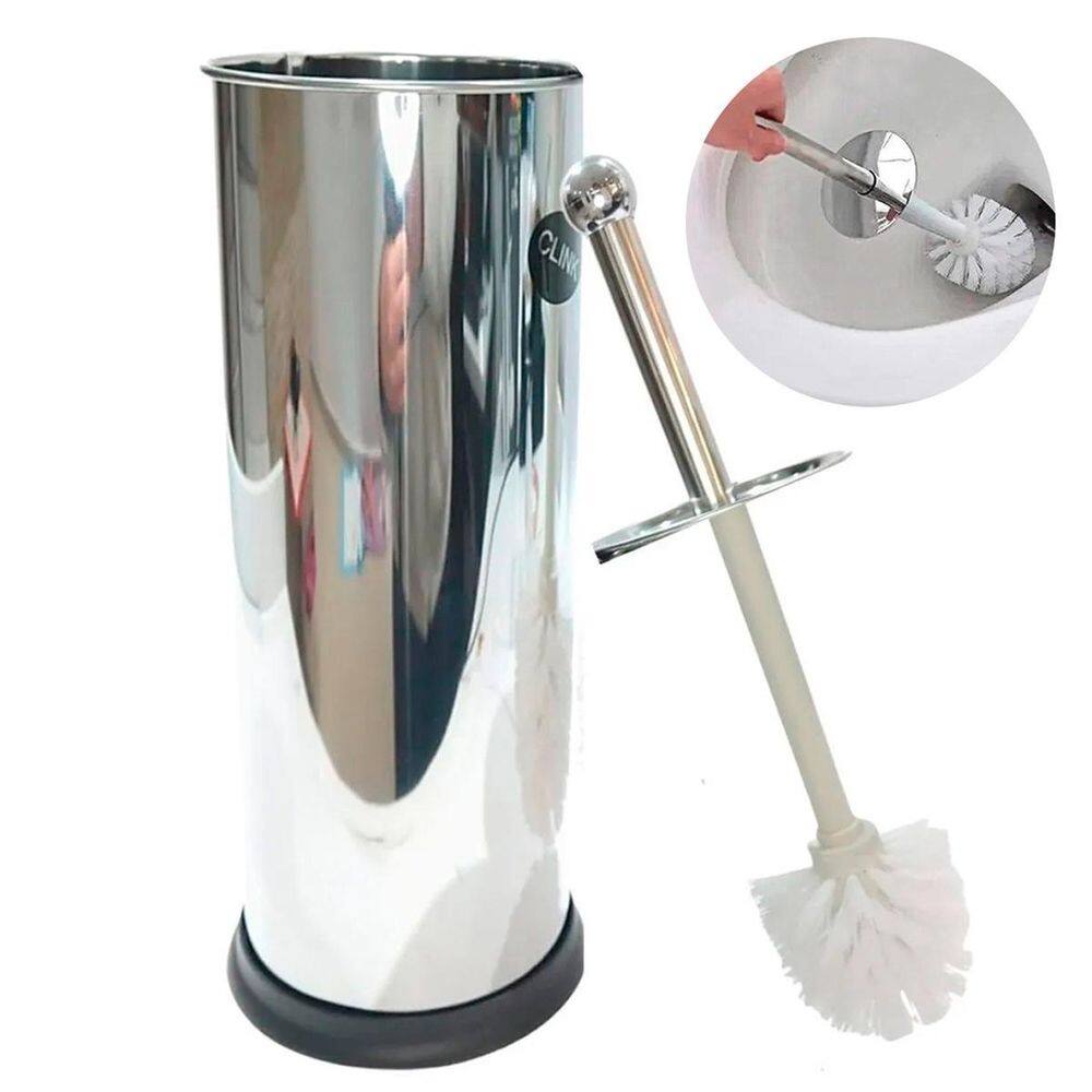 Escova Privada Sanitária Inox Luxo Antiderrapante