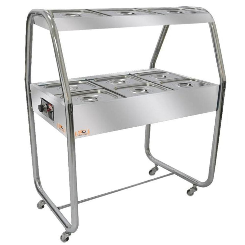 Estufa de Aquecimento Venâncio Termos Dupla 9 Cubas 3 Frias 220V EAD6T-54925