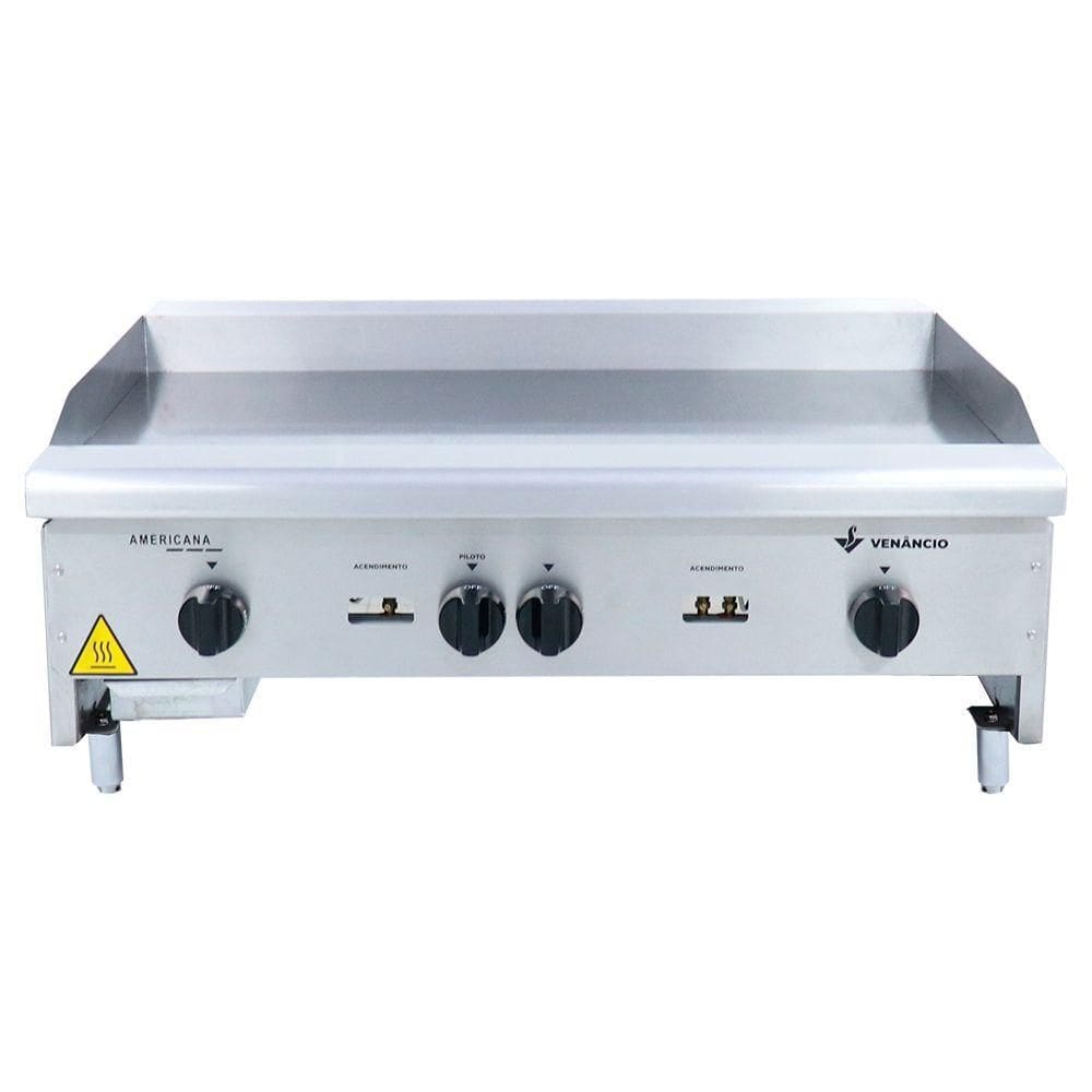 Chapa Americana 90cm Venâncio a Gás Natural Cg90 18mm