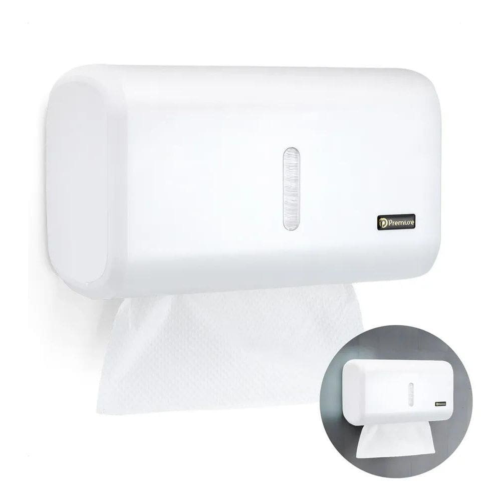 Dispenser De Papel Toalha Interfolha Compacto Prático Urban