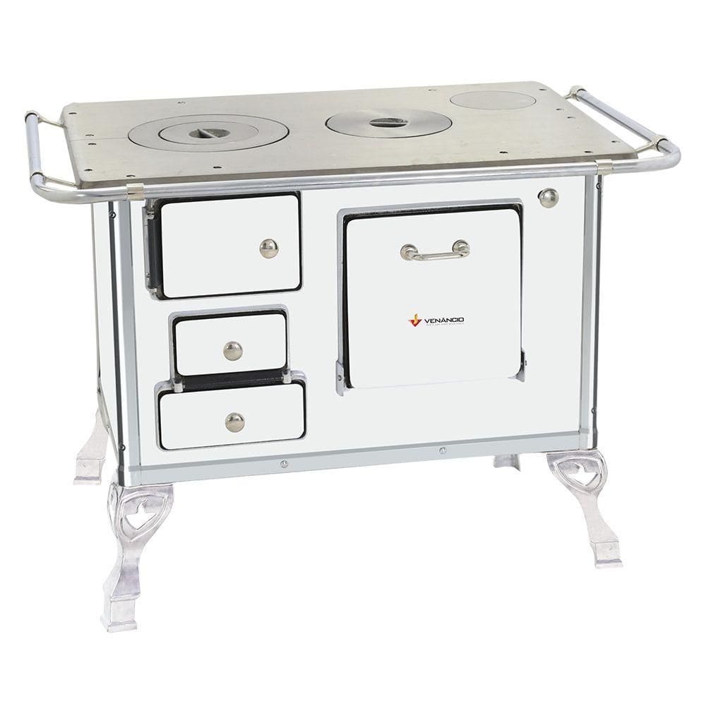 Fogão a Lenha Tradicional Venâncio 01 Branco 1dbr