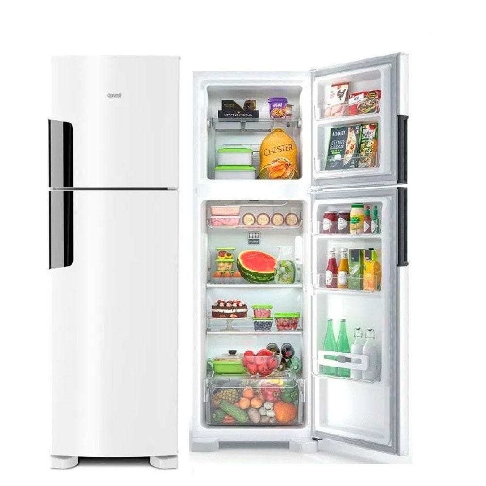 Geladeira Crm44 386 Litros Frost Free Duplex Consul Branco 220v