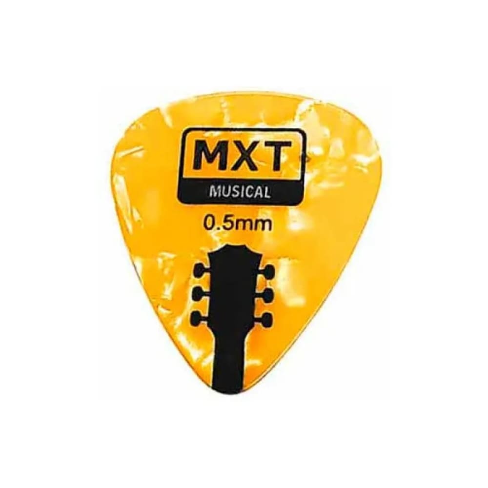 Palheta P/Violão 0.5Mm Amarela