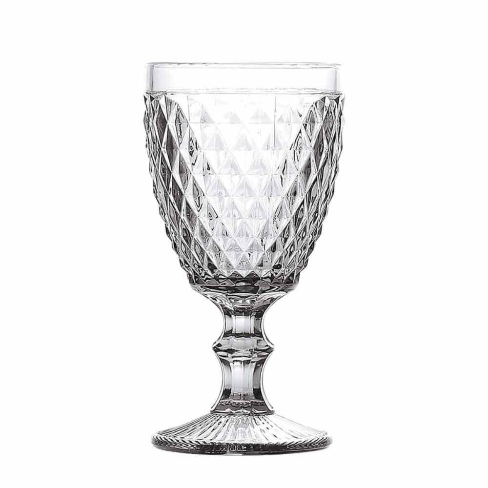 Conjunto De 06 Copos De Vidro Bico De Abacaxi