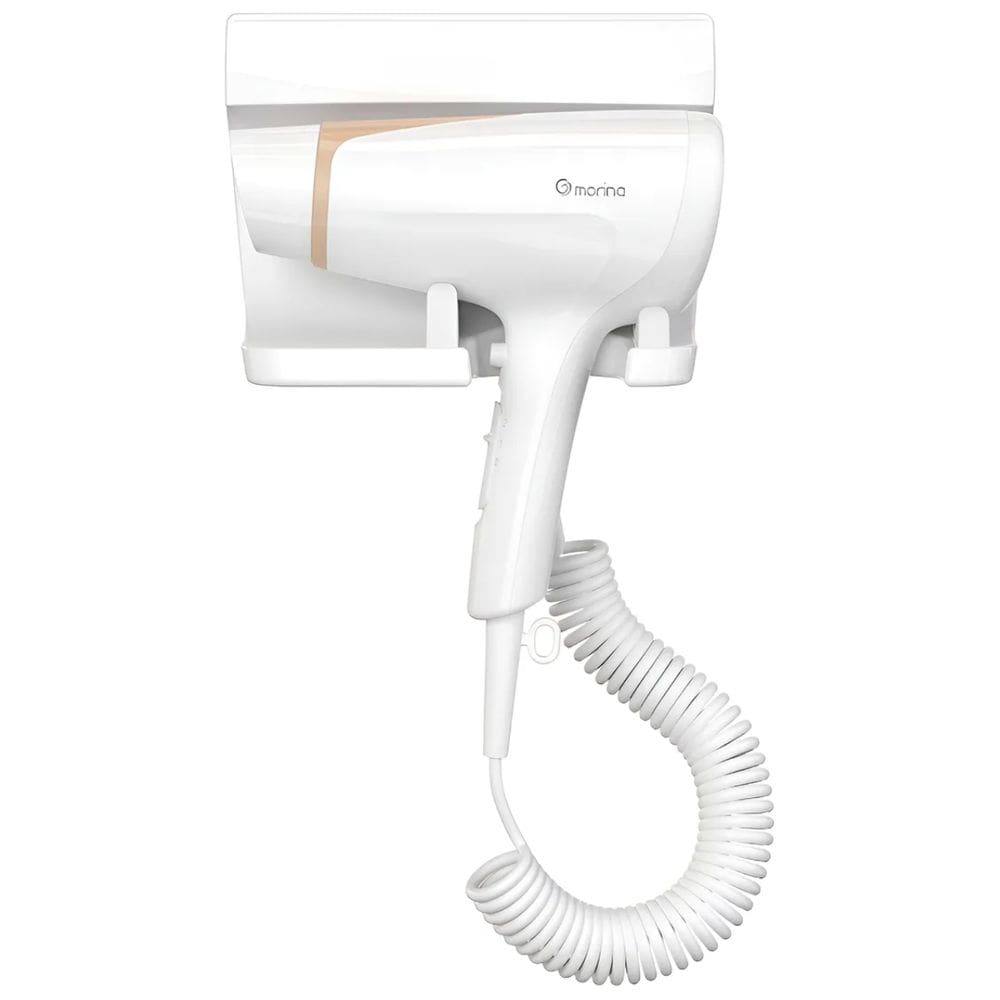 Secador Profissional 2 Velocidades Ar Quente e Frio 220V Para Banheiro Fixo Parede 1800W