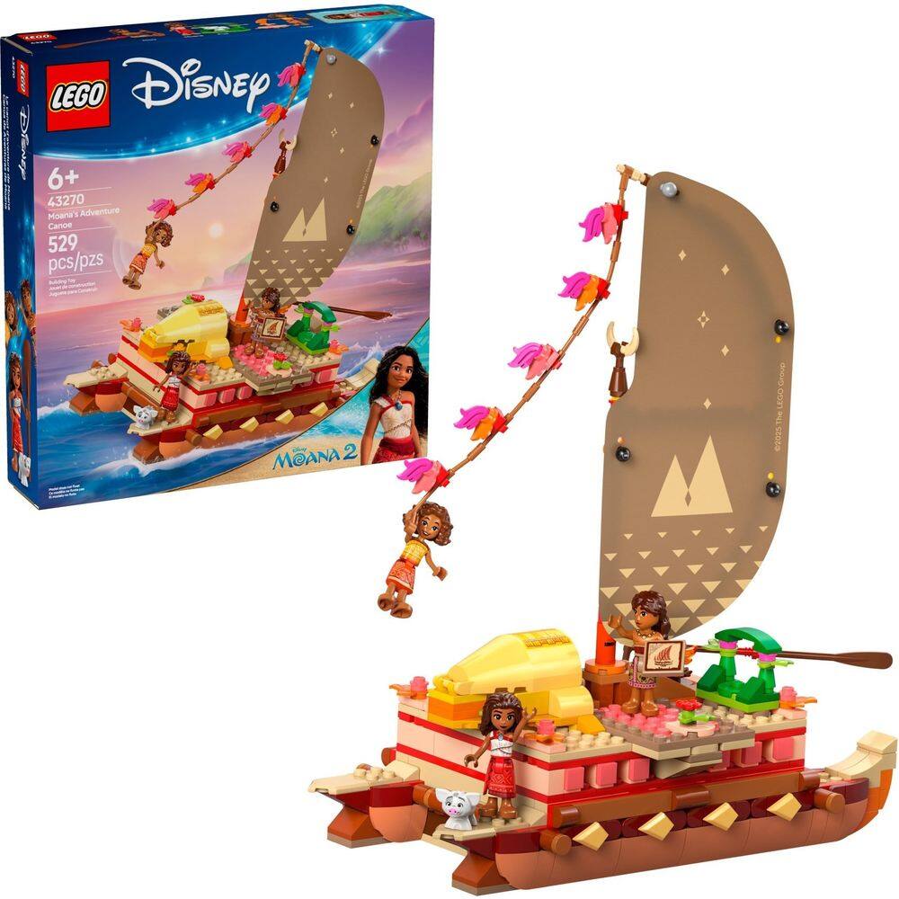 43270 - Lego® Disney Princess - Canoa de aventura Moana