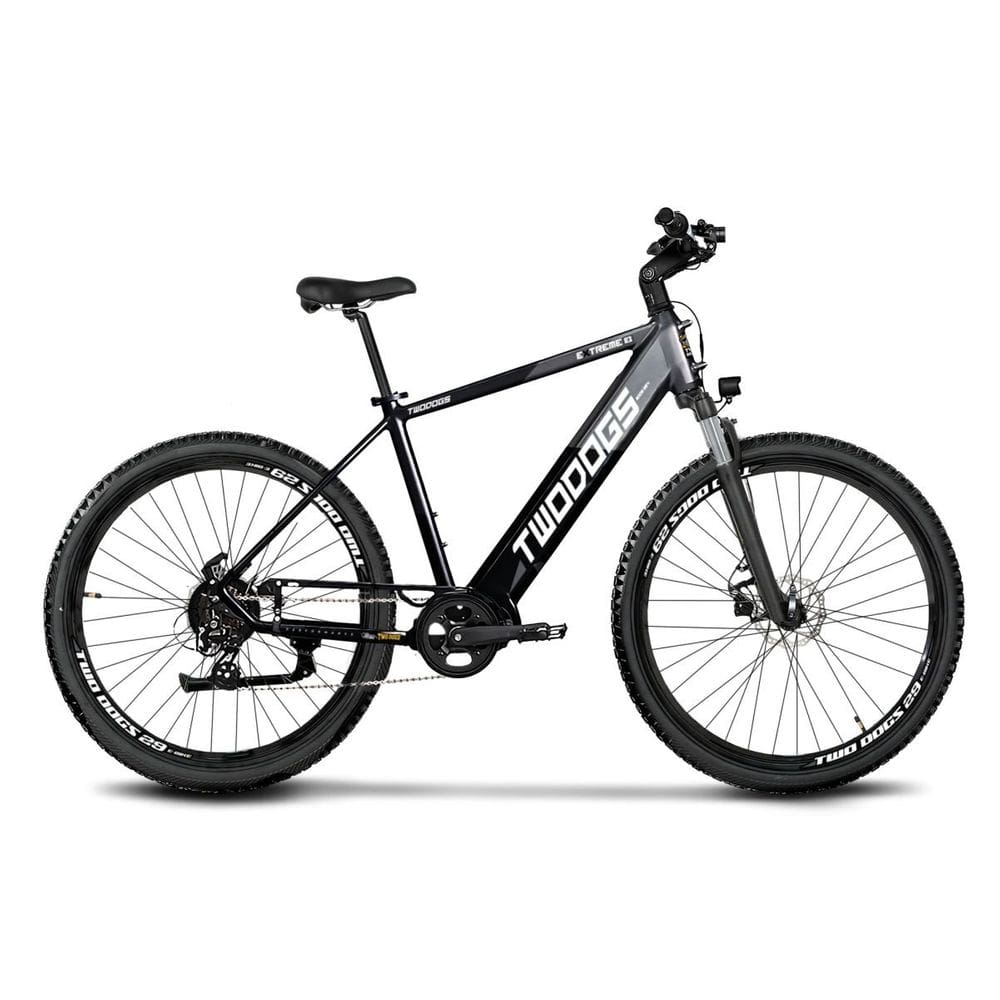 Bicicleta Elétrica MTB 29” Extreme E1 500W 36V Two Dogs Preto
