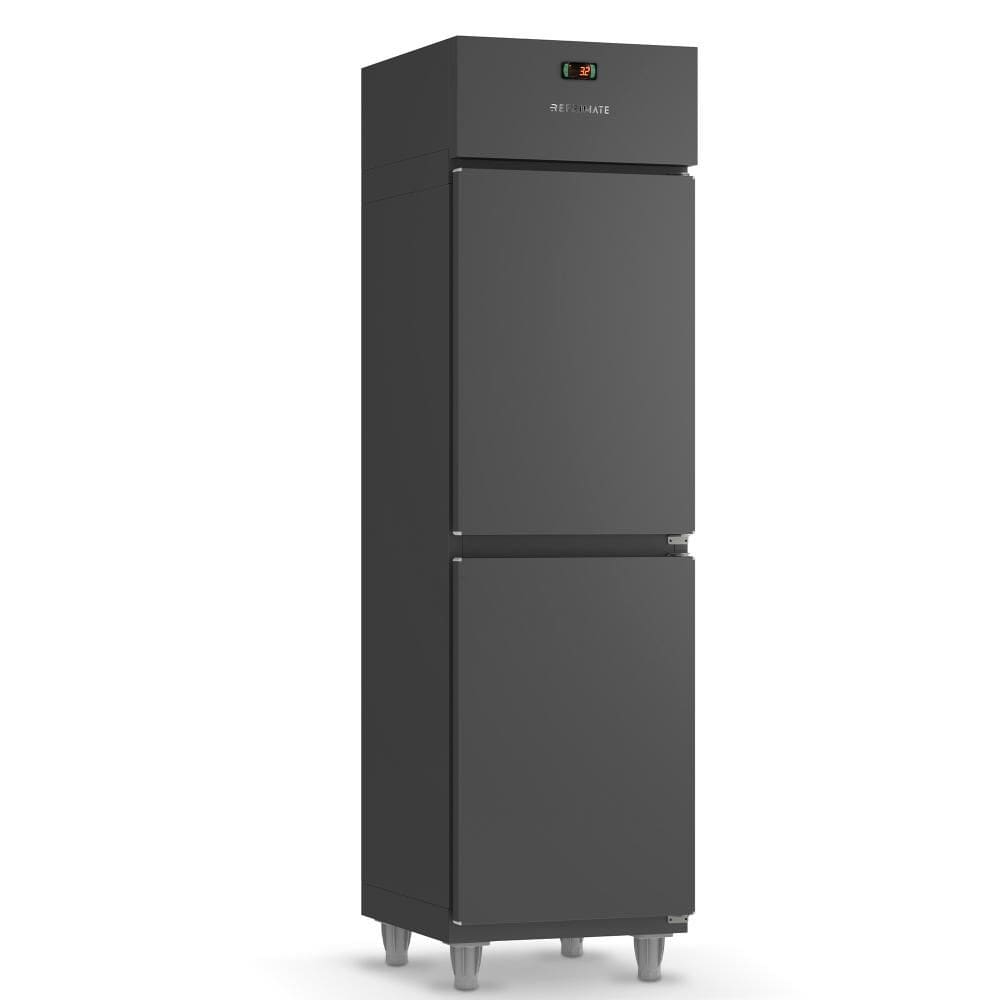 Mini Câmara Refrigerados Refrimate Preta 2 Portas 220V MCR2PB