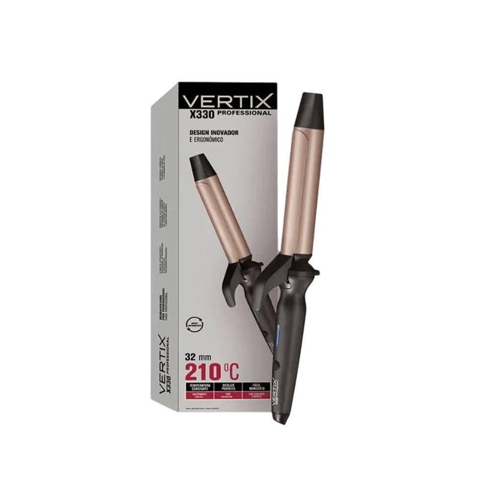 Vertix Modelador De Cabelo Profissional X330 32mm X 130mm Bivolt