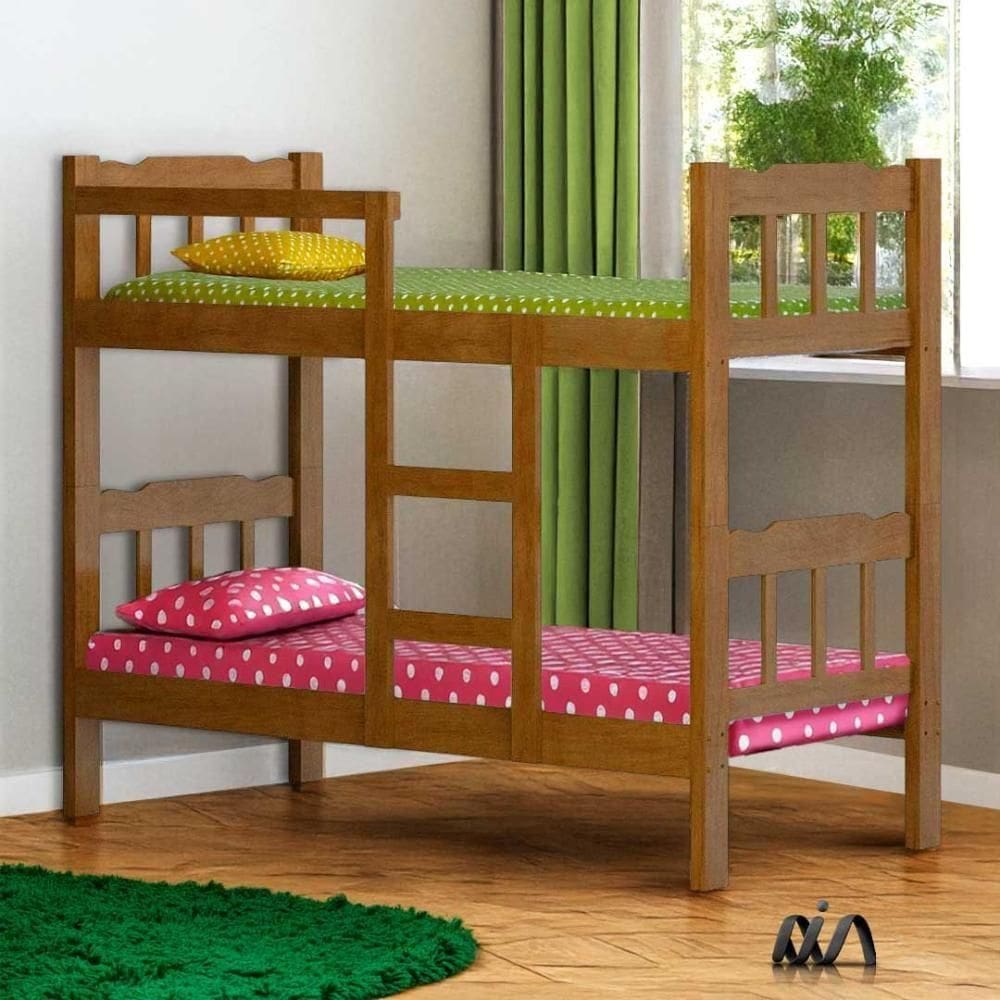 Beliche Em Madeira Maciça Reforçada Nogueira Repleta