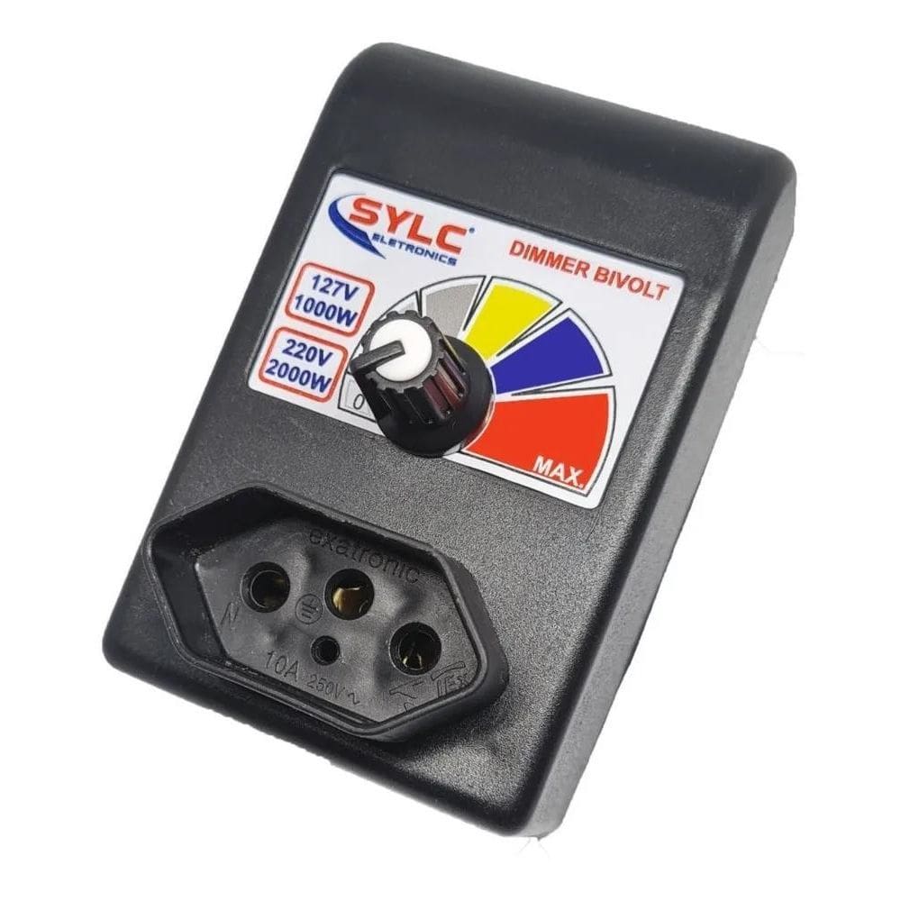 Dimmer Controlador Eletrônico 1000/2000W Bivolt