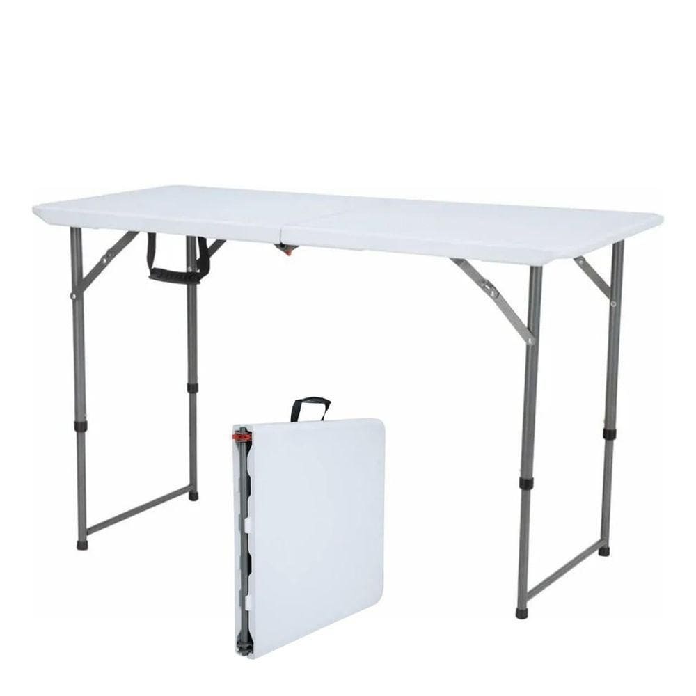 Mesa Robust Dobrável Multiuso 1,20m - Branca