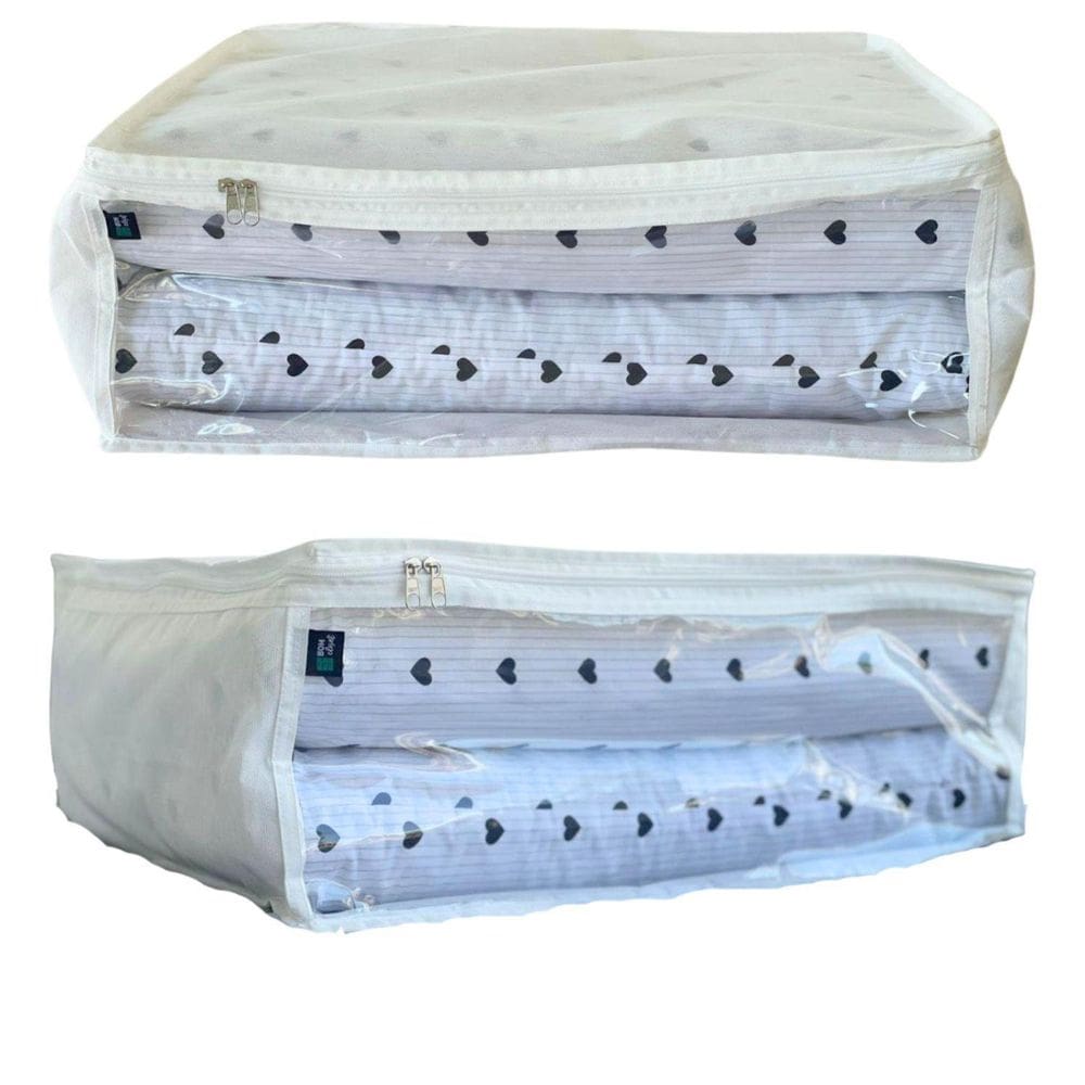 Organizador De Cobertores E Edredom Tamanho Gg 30X60X50