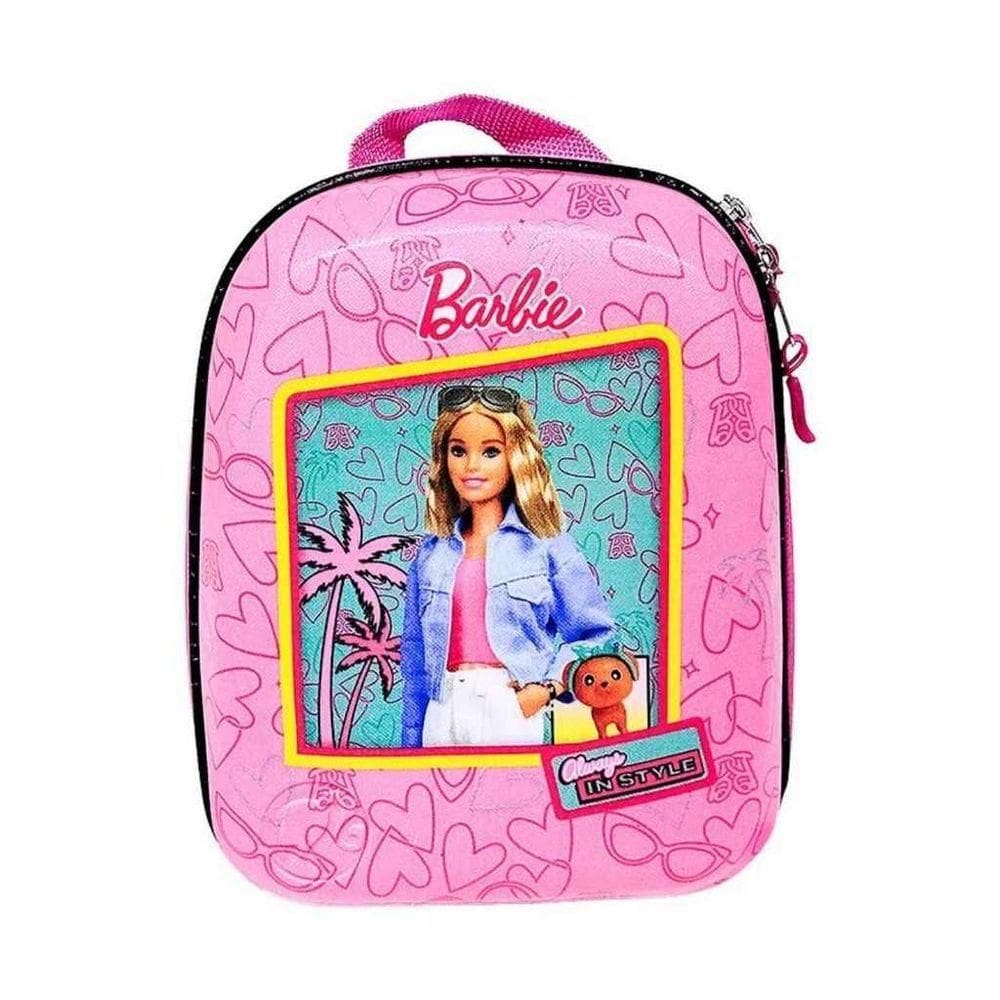 Mochila Escolar Infantil Barbie Tamanho P