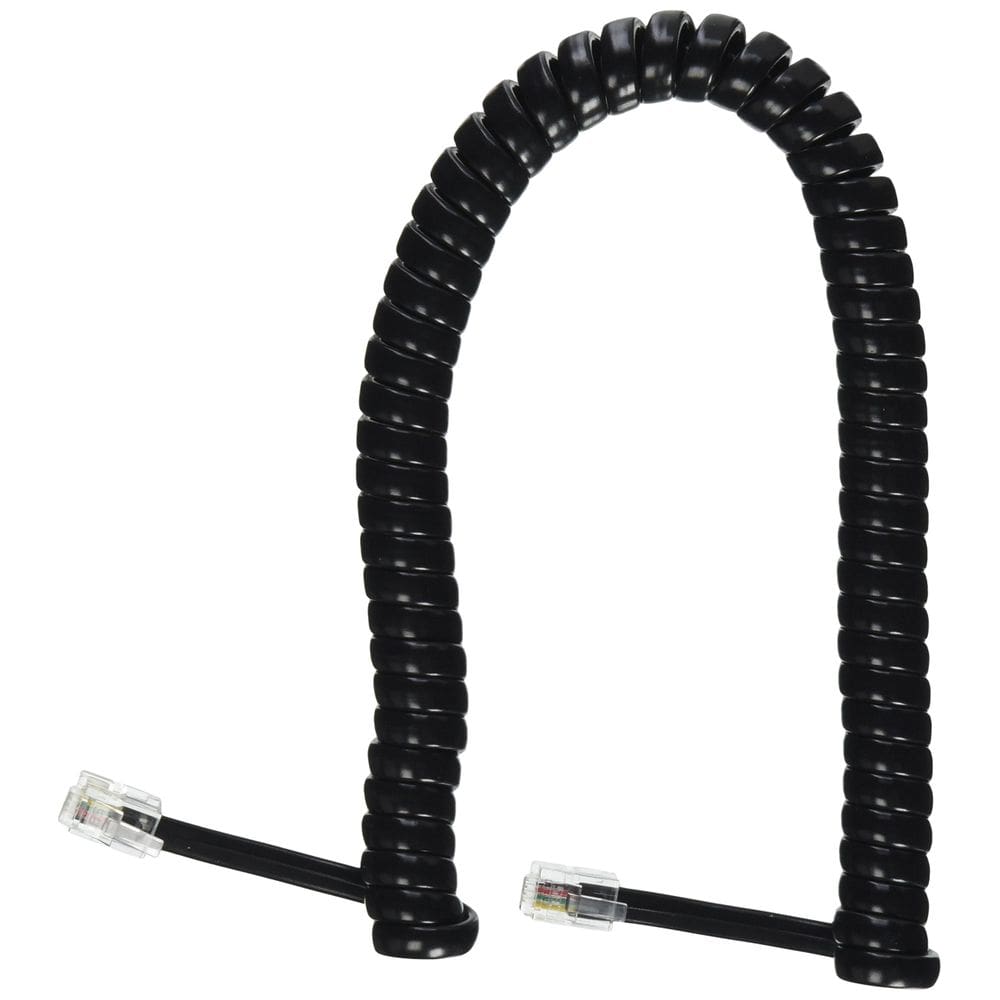 Cabo de telefone Cablesys GCHA444006-FBK 183 cm Preto brilhante