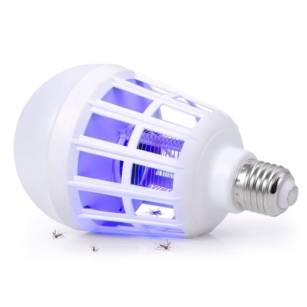Luminária Led Mata Mosquitos Pernilongos Uv Repelente