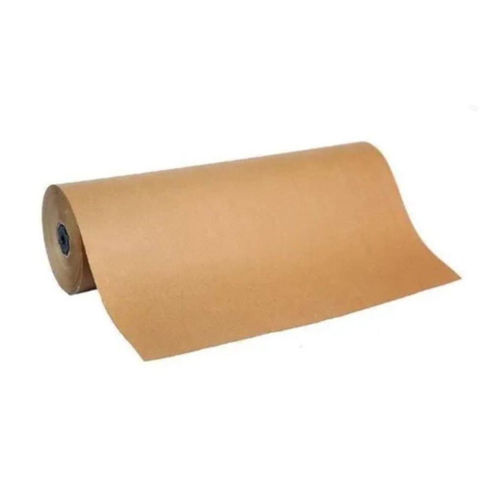 Bobina De Papel Kraft Pardo 80Gr Monolúcido 80Cm X 30 Metros
