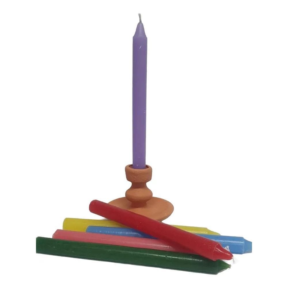 Castiçal Barro Solitario Barro