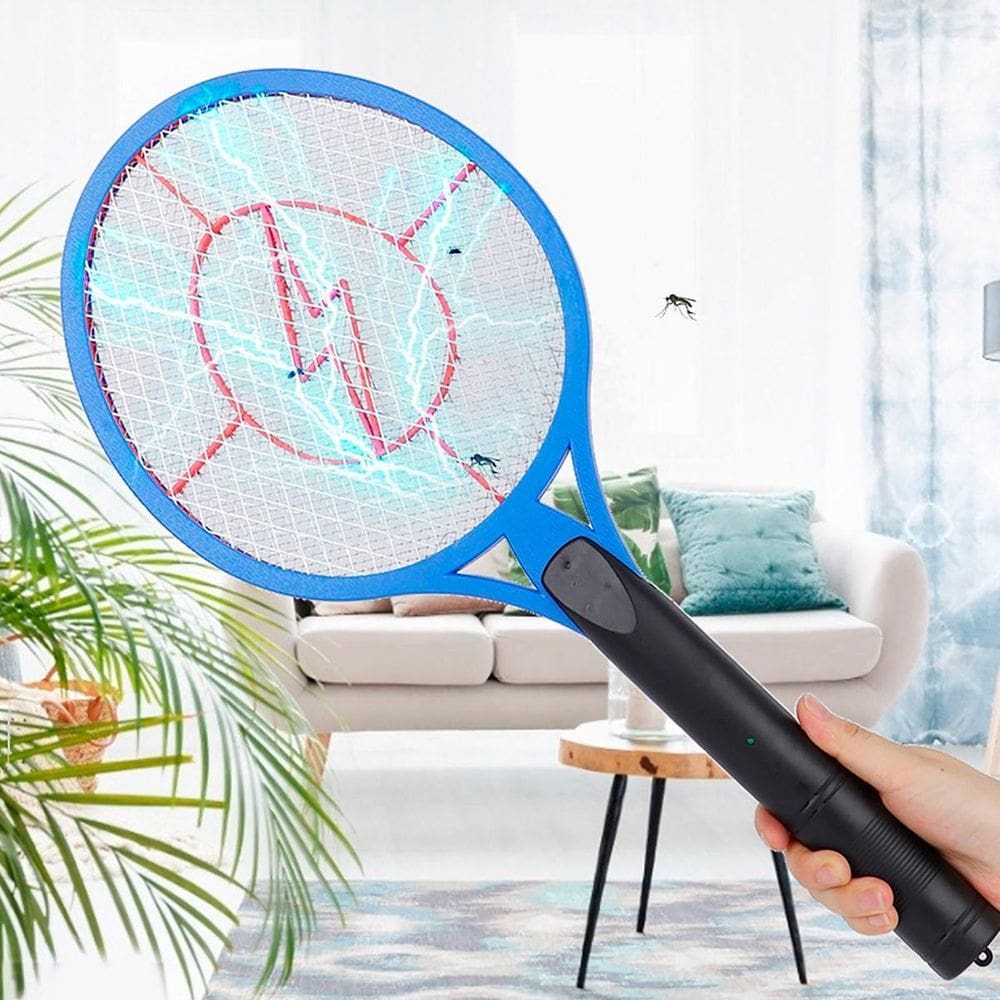 Raquete Mata Pernilongo Mosquitos Dengue Super Eficiente