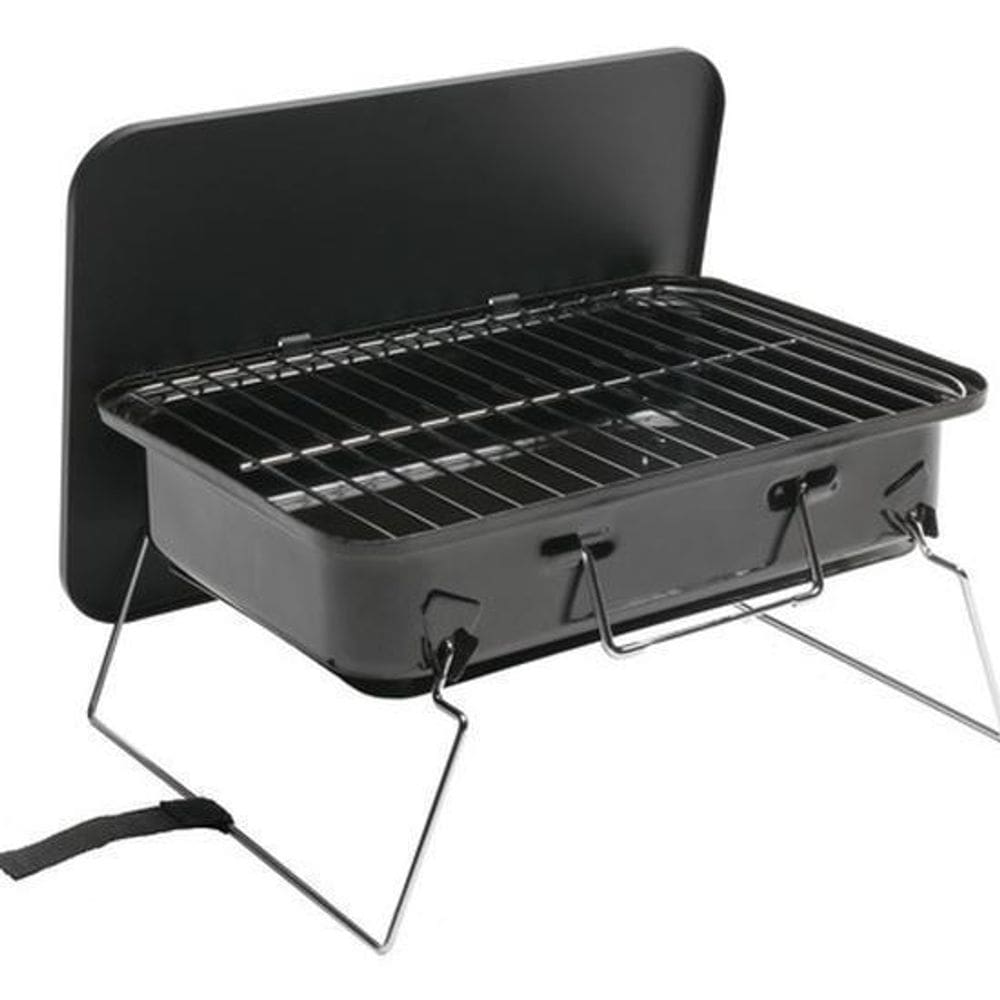 Churrasqueira A Bafo Carvão Portatil De Mesa 35X25Cm Compact