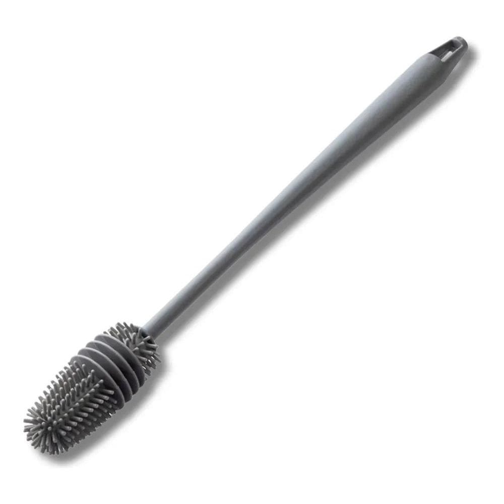 2X Escova Lavar Copos Garrafa Mamadeira Taças Ponta Silicone