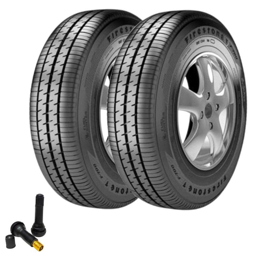 Combo 2 Pneus Palio 175/65r15 84h F700 Firestone + Bico