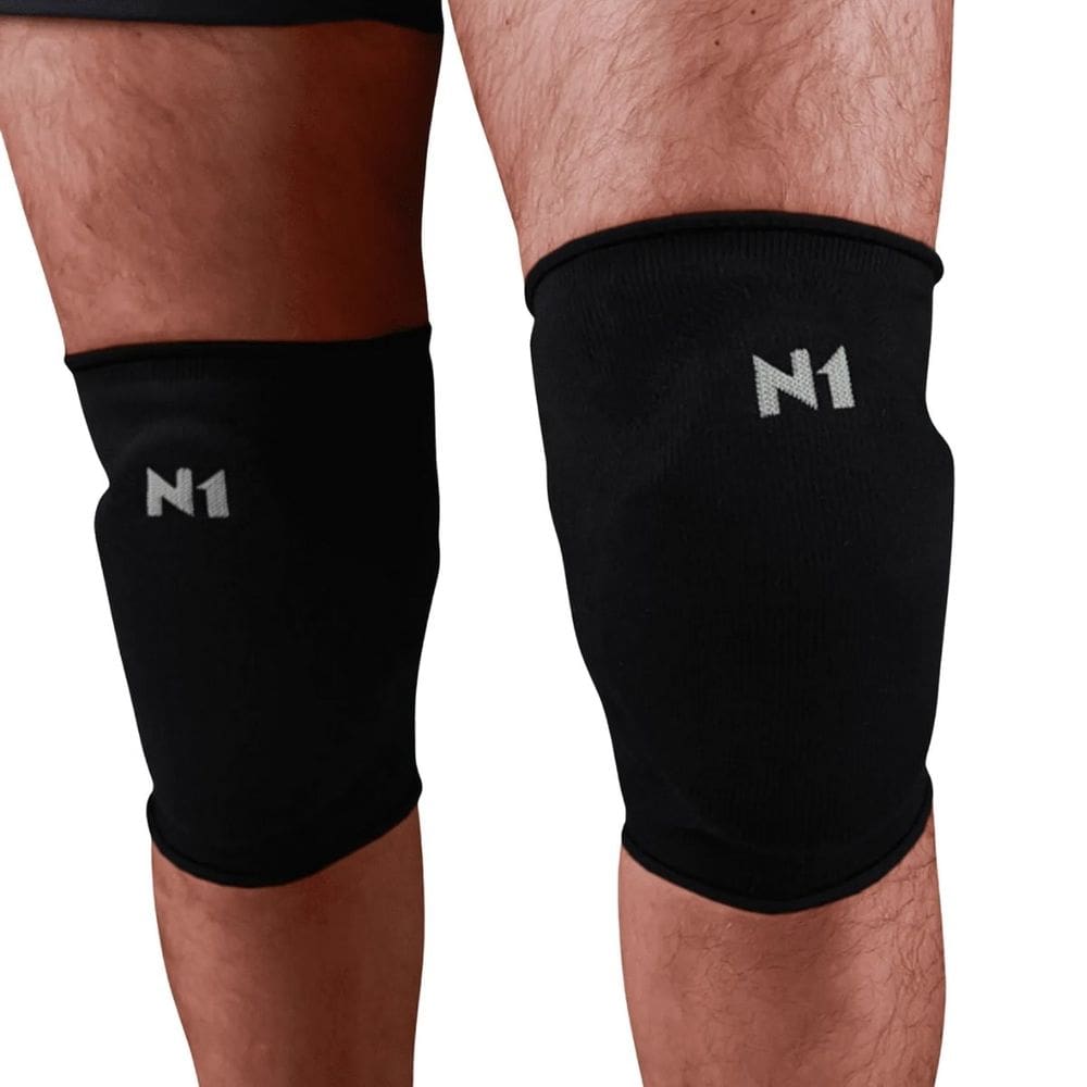 Joelheira com Proteção Proto da Linha Slide Preto N1