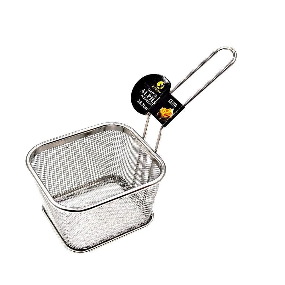 Cesto Para Fritura - Inox