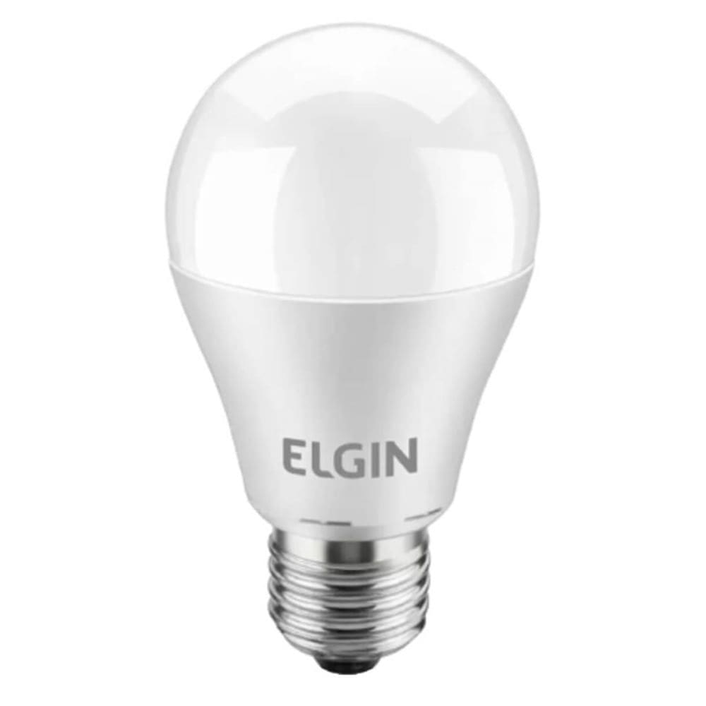 Lâmpada de Led Bulbo A55 7 Watts Bivolt 6500K - 48BLED2F07YU - ELGIN