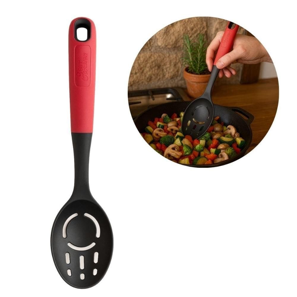 Colher Vazada Nylon Utensílio Cozinha Multiuso Betty Crocker