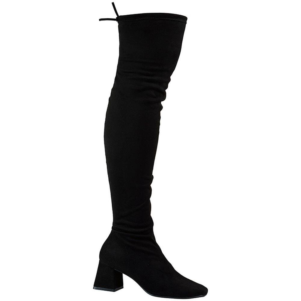 Bota Feminina Bebece Over Knee Salto Baixo Bloco T4414-230