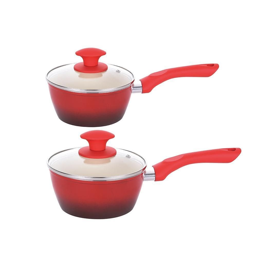 Kit 2 Panelas Indução Cerâmica Rubi 3,7Mm 18 E 20Cm