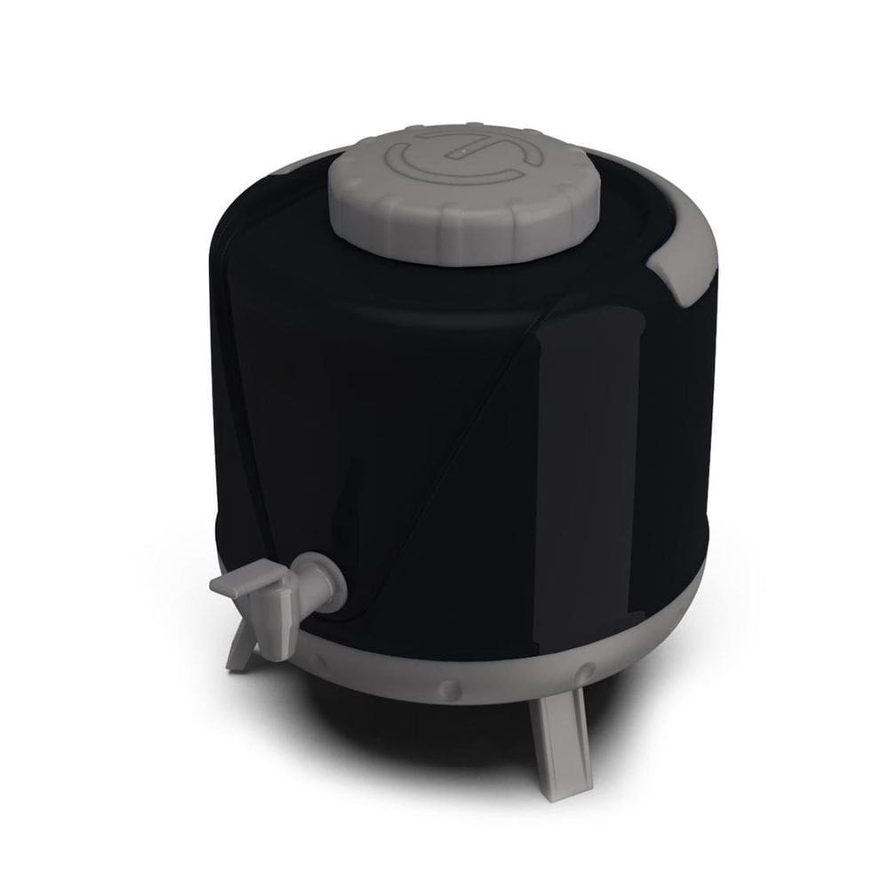 Botijão Arezzo Garrafa Galão Térmico Com Torneira 5L Preto